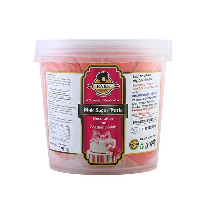 Pink Sugar Paste Manufacturers, Suppliers in Hyderabad